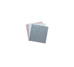PAPIER PAILLETÉ ADHÉSIF, Pochette de 6 feuilles 250g/m2 au format 30.5x30.5cm - Assortiment