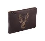 BLACK FOREST Universal Pouch 27x19 cm, Deer - Black and Gold