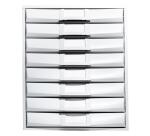 Exacompta THE SYSTEM 8 Drawer Set - Light grey