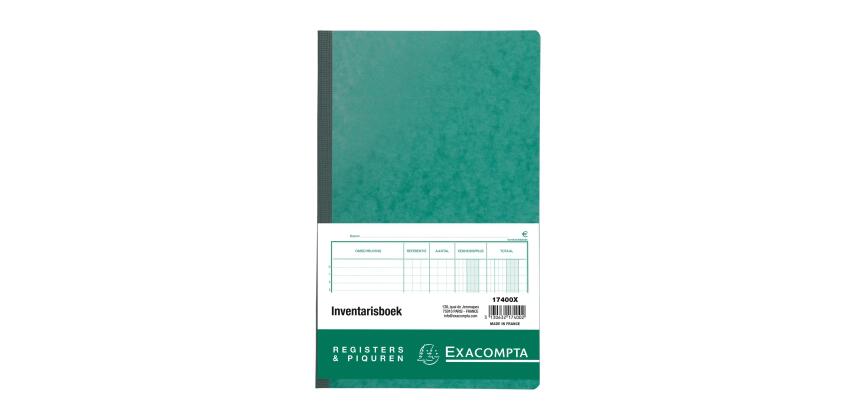 Exacompta inventaire, ft 32 x 19,5 cm, néerlandais