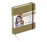DFY Sketchbook 14x14 80F 140g - Kaki
