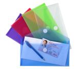 Fundas con adhesivo scratch 24x13 2/100e Polipopileno reciclado - Colores surtidos