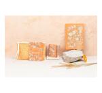 Jardin des Sens, Trousse en coton 22x16 cm motif allover