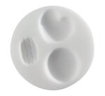 Cernit moule en silicone ø 7 cm Macarons - Blanc