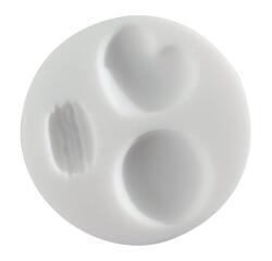 Cernit silicone mould ø 7 cm Macarons - White