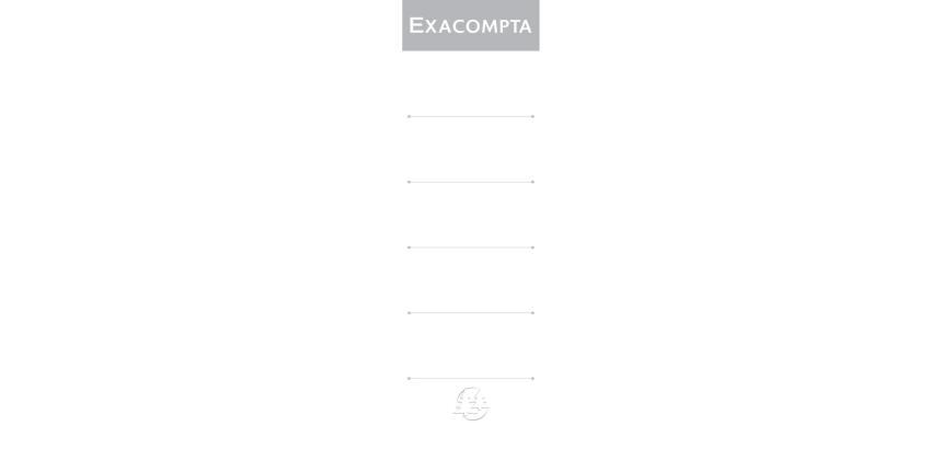 Paquet 10 étiquettes classeur a levier dos de 80mm - Blanc