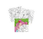 Graffy Pop Number, Manga - Blauw