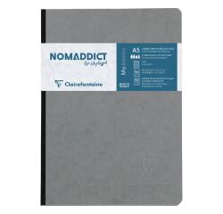 Age Bag notebook A5 96 blad Q5x5mm - Grijs
