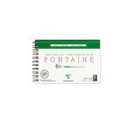 Fontaine Aquarel 12bl spiraal 300g 12x18 grove korrel