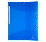 Chemise à élastique 3 rabats Polypropylène Chromaline - format pocket 12x16cm - Couleurs assorties