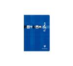 Muziek- & zangschrift geniet A4 58 blad geruit Séyès - Willekeurige kleur - Geassorteerde kleuren
