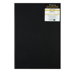 Goldline carnet rembordé rigide 40F A4 140g portrait - Ivoire