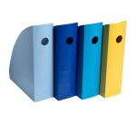 Set de 4 porte-revues Mag-Cube Bee Blue - Couleurs assorties