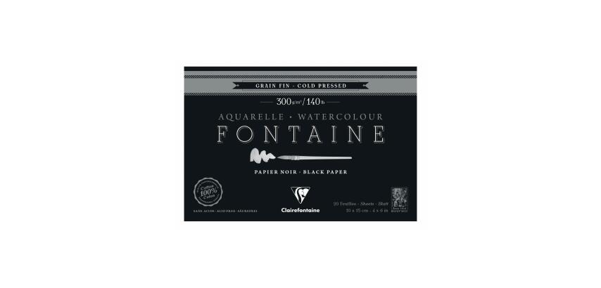 Fontain blok Aqua 300g 20 blad 10x15cm C4