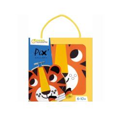 Pix Gallery, Tambourin Tigre - Orange