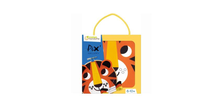 Pix Gallery, Tambourin, Tiger - Orange