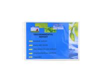 20er Packung perforierter Prospekthüllen PP glatt 55µ, DIN A4 - Exactive - Kristall