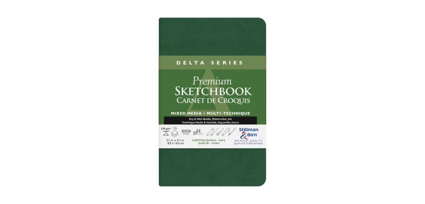 Delta Series carnet souple 26F 8,9x14cm 270g - Ivoire