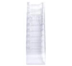 Trieur mural modulable vertical 8 compartiments A4 - Cristal