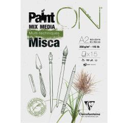 PaintON Misca bloc collé 15F A2 250g