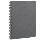 Clairefontaine Nomaddict Notebook - A5 - Lined - 50 Sheets - 90gsm ? Wirebound - Grey