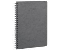Cahier reliure intégrale Age Bag A5 100 pages ligné - Gris
