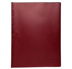 Carpeta Exacompta de fundas PVC- 60 vistas - Vega opaco A4 - Burdeos