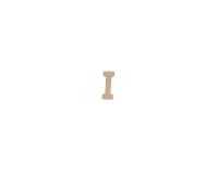 Kraft Letter 'I' 20cm - Kraft