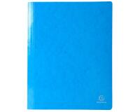 Chemise à lamelle carte lustrée pelliculée 355gm2 Iderama - A4 - Bleu clair
