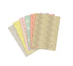 Textile Sketchbook Neo Deco Collection Spring-Summer 14.8x21cm 96 lined pages assorted patterns ivory paper 90g - Assorted