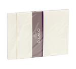 20 enveloppes 162x229mm Vélin pur coton gommées - Crème