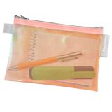 Pochette à fermeture éclair en plastique souple Candy Tidy - A6 - Couleurs assorties