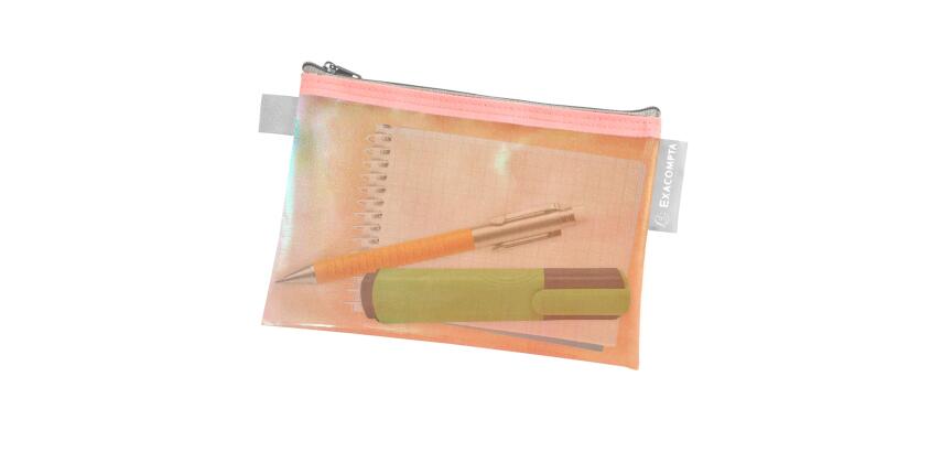 Pochette à fermeture éclair en plastique souple Candy Tidy - A6 - Couleurs assorties