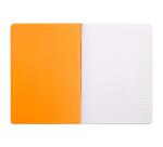 Cahier piqué Rhodia Classic 21x29,7 cm 96 pages ligné non détachables 80g - Orange