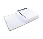 Exacompta Balacron Expanding Spine Folder, A4, Hook and Loop Strap