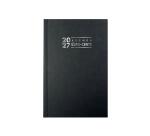 Agenda de bureau Carré Euro et cents 13,5 x 21 cm Journalier Janvier à Décembre 2027 - Coloris aléatoire