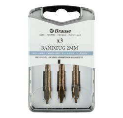 BOX OF 3 BANDZUG NIBS FOR LEFT-HANDERS