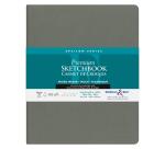 Epsilon Serie softcover notitieboek 46 blad 20,3x25,3cm 150g - Wit