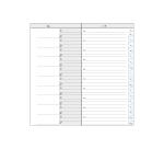 Carnet d'adresses Gobi 9 x 17.5 cm - Couleurs assorties