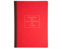 Injektion 297X210 Wertpapierbewegungsregister 40 Seiten - Sortierte Farben