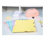 Exacompta Aquarel Elasticated Folder, 3 Flap, A4