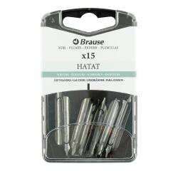 Boîte de 15 plumes HATAT