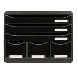 STORE-BOX MAXI 6 drawers ECOBlack glossy - Glossy black