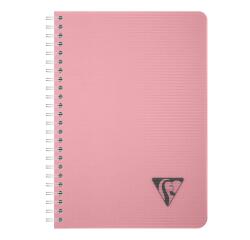 LINICOLOR integral binding notebook, A5, pink