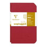 Set de 2 carnets piqués Age Bag 9x14 96 pages ligné - Rouge
