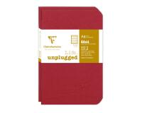 Set de 2 carnets piqués Age Bag 9x14 96 pages ligné - Rouge