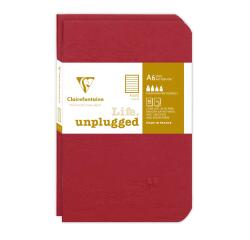 Set de 2 carnets piqués Age Bag 9x14 96 pages ligné - Rouge