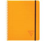 Linicolor FRESH, PROACTIV'BOOK mit Doppelspirale 16x21 cm, 80 Blatt 90g liniert mit Rand, Einband aus gerilltem Polypropylen - Sortiert