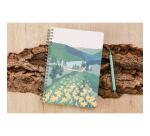 La Vie en Vosges, Notizheft mit Doppelspirale A5 14,8x21 cm, 74 Blatt, liniert, sortiert