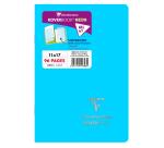 Koverbook Neon Stapled Notebook 11x17cm 96 lined pages opaque polypropylene cover - Assorted